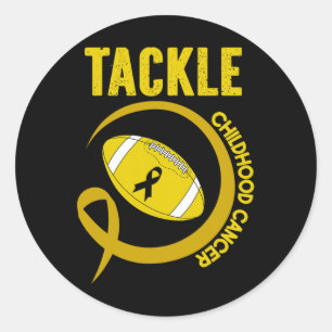 Adesivo Redondo cancer de setembro de sensibilização para o câncer