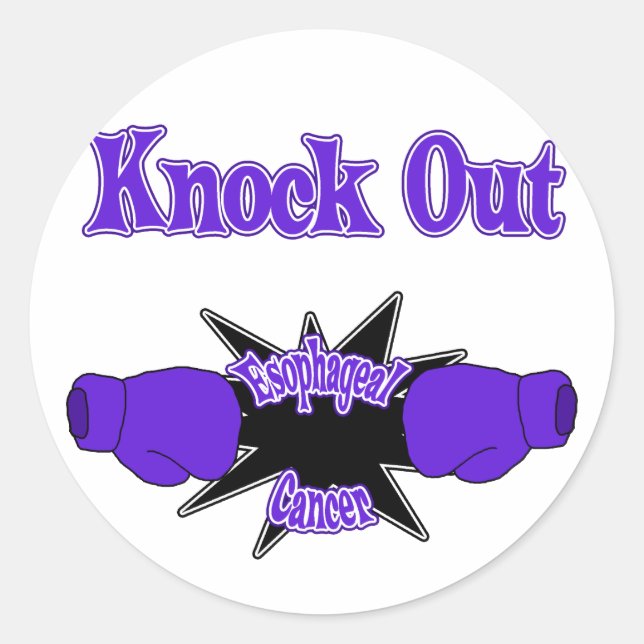 Adesivo Redondo Cancer esofágico (Frente)