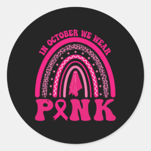 Adesivo Redondo Cancer Halloween 1