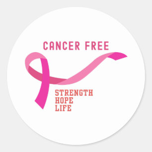 Adesivo Redondo Cancer livre