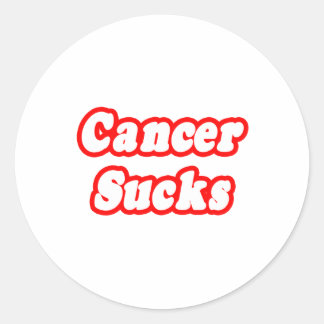Adesivo Redondo Cancer Sugado