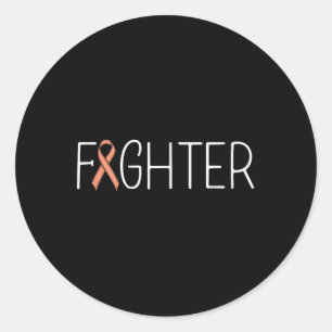 Adesivo Redondo Cancer Uterino de Pêssego do Endométrio