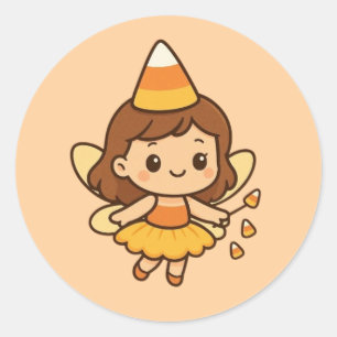 Adesivo Redondo Candy Cutie