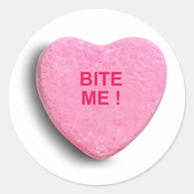 ADESIVO REDONDO CANDY HEART (Frente)