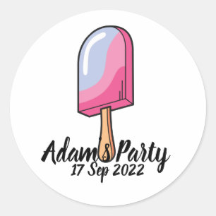 Adesivo Redondo Candy Personalizado