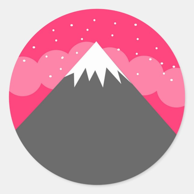 Adesivo Redondo Candy Sky (Frente)