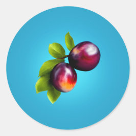 Adesivo Redondo Canetas