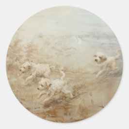 Adesivo Redondo Canetas redondas para artigos de papelaria