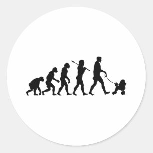 Adesivo Redondo Caniche