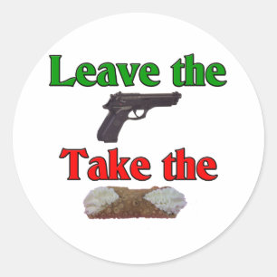 Adesivo Redondo Cannoli