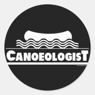 Adesivo Redondo Canoeologista