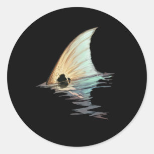 Adesivo Redondo Cantarilho Cantarilho Vermelho Escamuflado Camisa