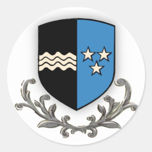 Adesivo Redondo Canton Aargau