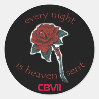 Adesivo Redondo canvas preta da prateleira, CBVII