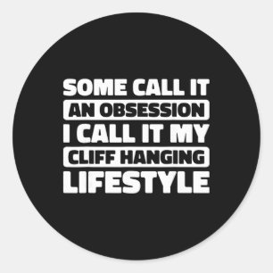 Adesivo Redondo Canyoning Escalada - Aventura ao Ar Livre Canyonin