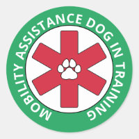 Cão Do Serviço De Assistência À Mobilidade Verde E