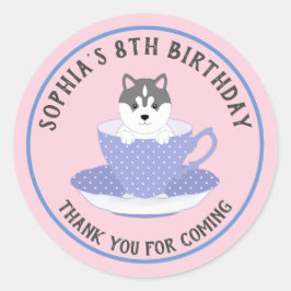 Adesivo Redondo Cão Personalizado