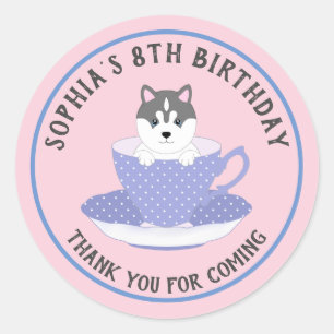 Adesivo Redondo Cão Personalizado