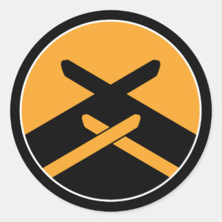 Adesivo Redondo Capital Katori Sticker