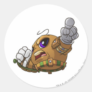 Adesivo Redondo Capitão da Equipe do Lago Kiko 2