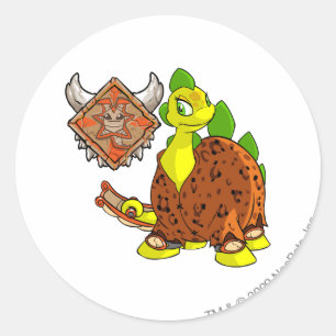 Adesivo Redondo Capitão da Equipe Tyrannia 1