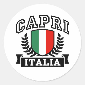Adesivo Redondo Capri Italia