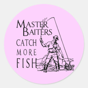 ADESIVO REDONDO CAPTURA DO MESTRE BAITERS MAIS PEIXES