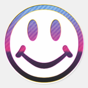 Adesivo Redondo Cara