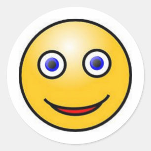 Adesivo Redondo Cara