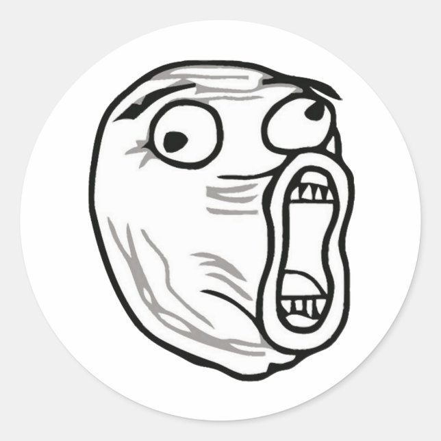 Adesivo Redondo cara grande (Frente)