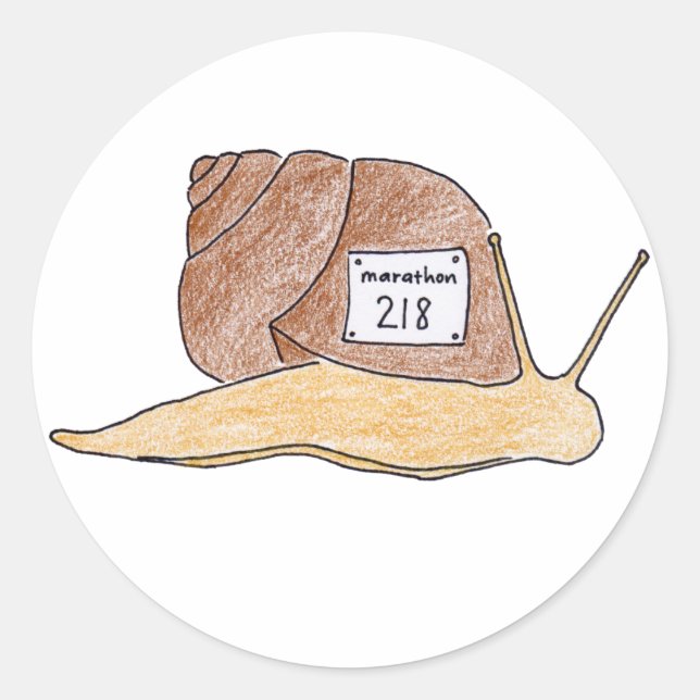 Adesivo Redondo caracol (Frente)