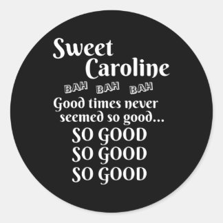 Adesivo Redondo Caramba Caroline Times Tão Bem