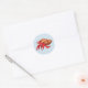 Adesivo Redondo Caranguejo de eremita bonito (Envelope)