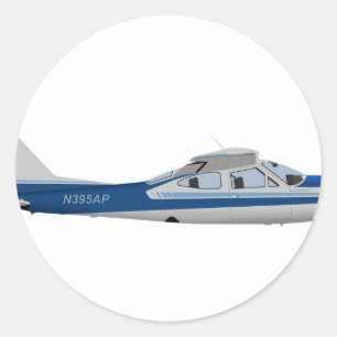 Adesivo Redondo Cardeal 395395 de Cessna 177RG