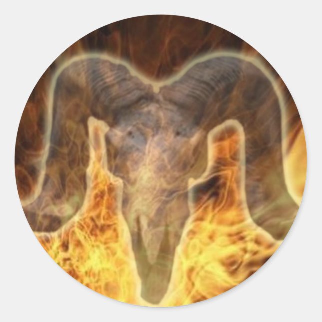 Adesivo Redondo careca (Frente)