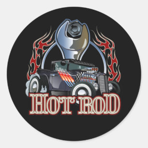 Adesivo Redondo Caricatura