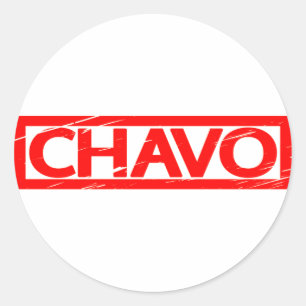 Adesivo Redondo Carimbo Chavo