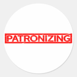 Adesivo Redondo Carimbo de Patronização