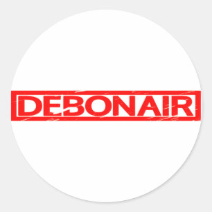 Adesivo Redondo Carimbo Debonair