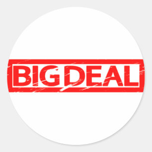 Adesivo Redondo Carimbo do Big Deal