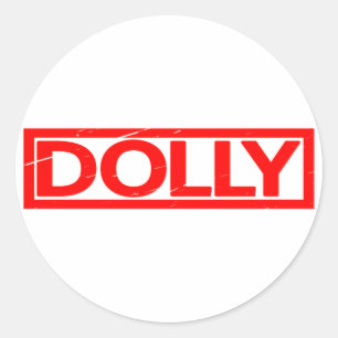 Adesivo Redondo Carimbo Dolly