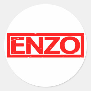 Adesivo Redondo Carimbo Enzo