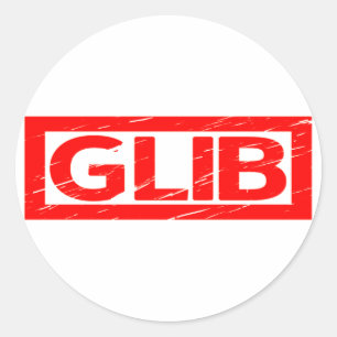 Adesivo Redondo Carimbo Glib