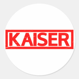 Adesivo Redondo Carimbo Kaiser