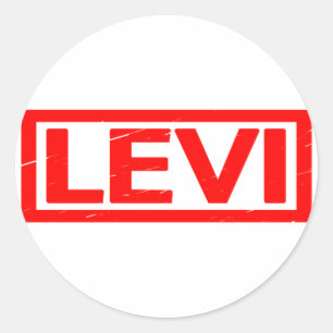 Adesivo Redondo Carimbo Levi
