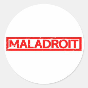 Adesivo Redondo Carimbo Maladroit