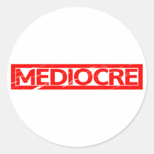 Adesivo Redondo Carimbo mediocre