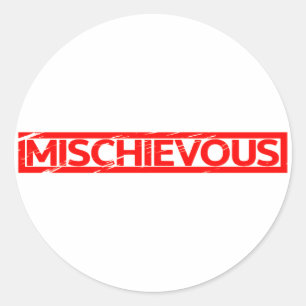 Adesivo Redondo Carimbo Mischieveau