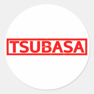 Adesivo Redondo Carimbo Tsubasa