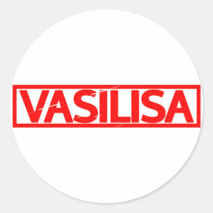 Adesivo Redondo Carimbo Vasilisa
